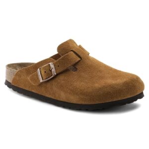 Birkenstock Boston Suede Leather Mink