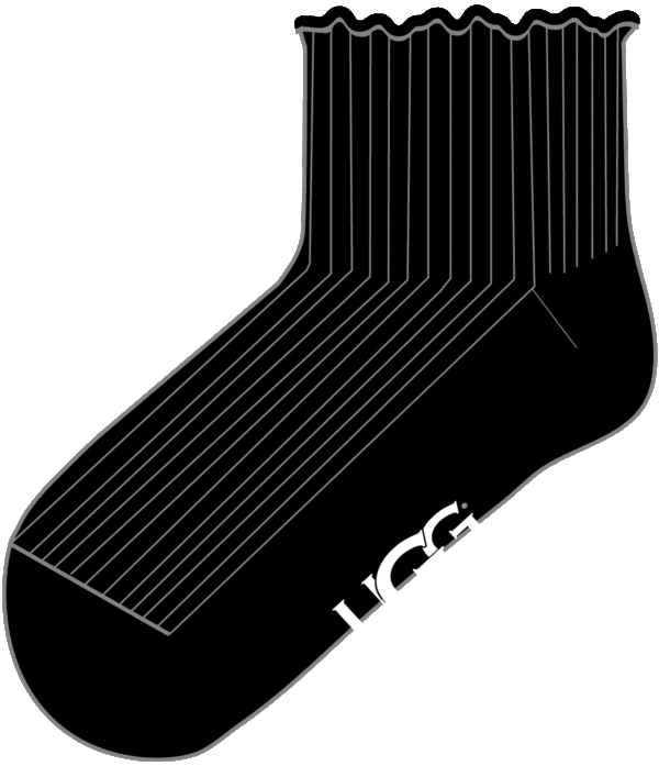 UGG W KARSYN LETTUCE EDGE SOCK - Image 3
