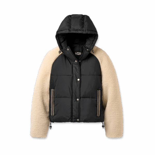UGG Women Mykah Uggbraid Puffer Jacket