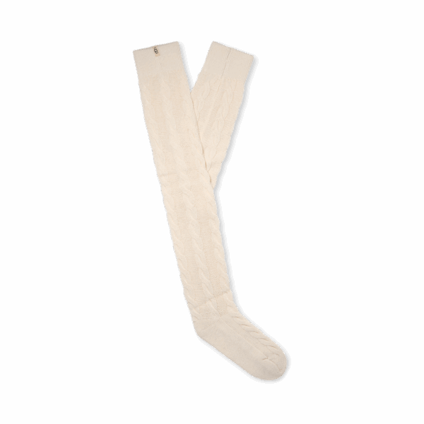 UGG Women's ZANIKA THIGH HIGH CABLE Socks - Image 3