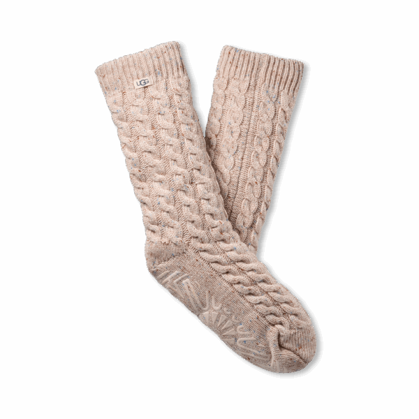 UGG Women's Elowyn Cable Knit Fleece Lined