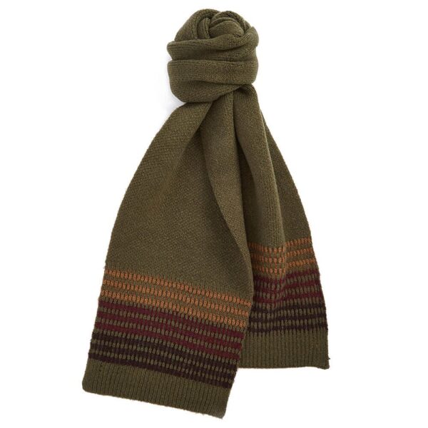 barbour branton beanie & scarf gift set - Image 3