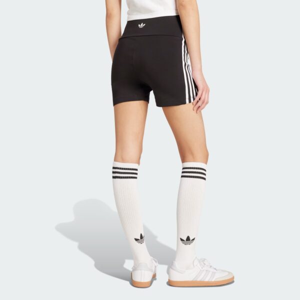 Adidas Women's Adicolor 3-Stripes Booty Shorts Co - Image 3