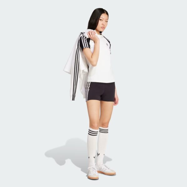 Adidas Women's Adicolor 3-Stripes Booty Shorts Co - Image 2