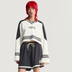 Adidas Women's original Blocking Crewneck Sweatshirt