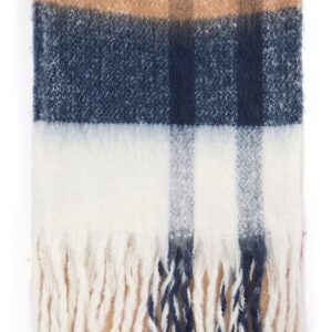 barbour isla tartan boucle scarf