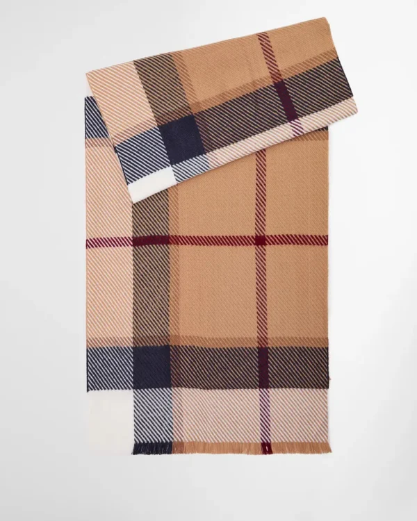 barbour blair tartan scarf