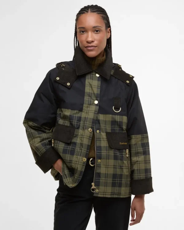 barbour Women's elaine showerproof jacket - Image 7