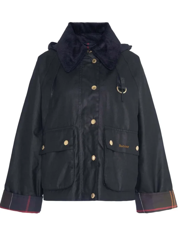 barbour women's reighton wax jacket - Image 15
