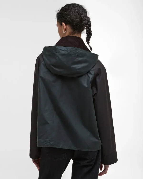 barbour women's reighton wax jacket - Image 4