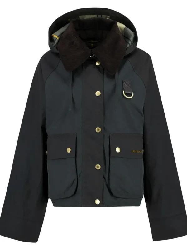 barbour women's reighton wax jacket - Image 8