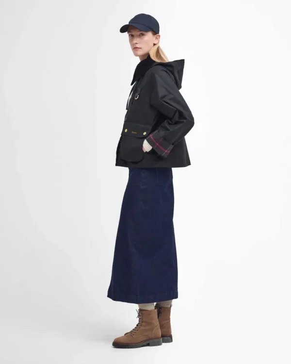 barbour women's reighton wax jacket - Image 10