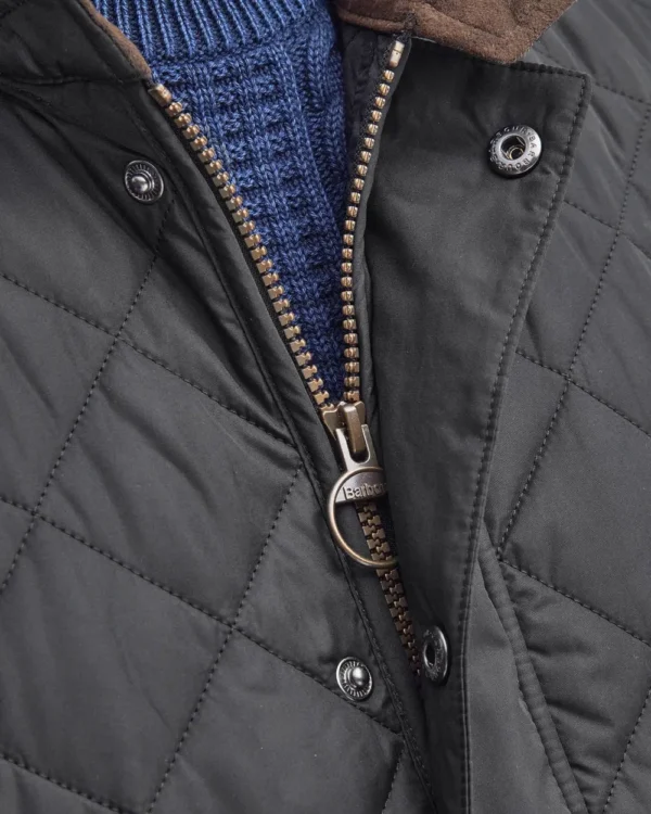 barbour Men's new lowerdale quilted gilet - Image 4