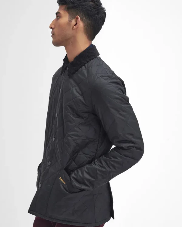 barbour Men's heritage liddesdale quilted jacket - Image 6