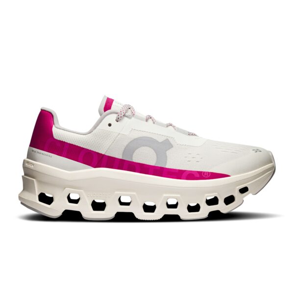 ON Cloudmonster Women Ivory | Grenadine