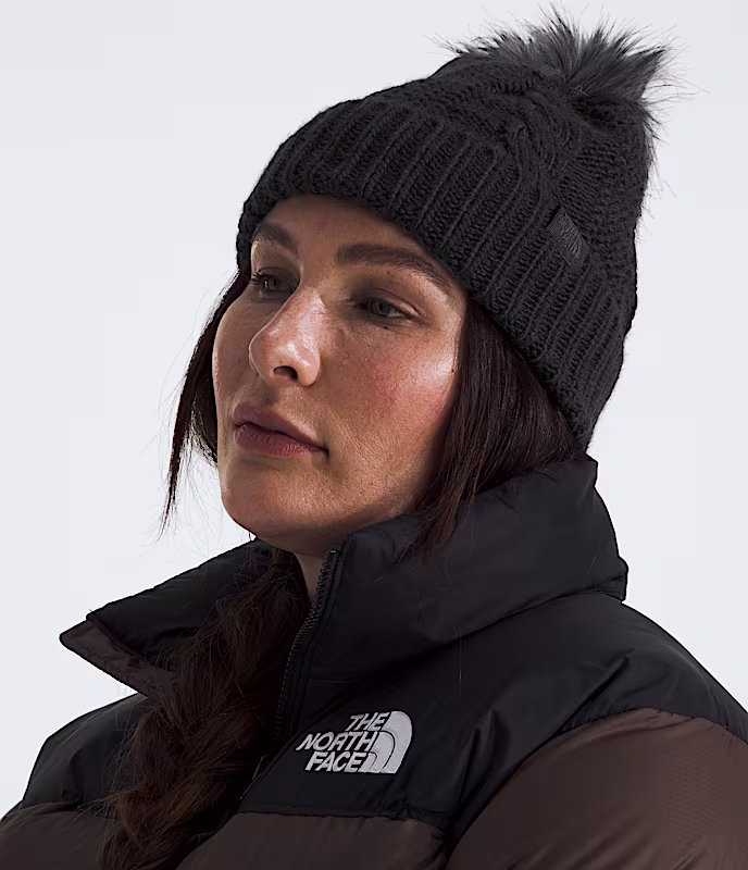 The North Face Women's Oh Mega Fur Pom Beanie - Image 5