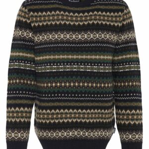 Barbour case fair isle crew neck sweater