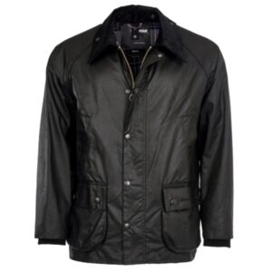 BARBOUR Men Bedale Wax Jacket black