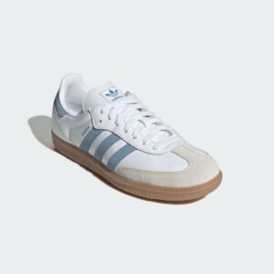 Adidas Women's SAMBA OG (FTWWHT/ALUMIN/ASHBLU)