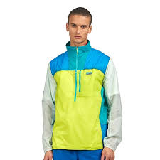 Patagonia Men's Houdini® Stash 1/2 Zip Phosphorus Green - Image 2