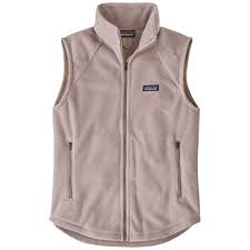 Patagonia Women's Classic Microdini Fleece Vest Stringray Mauve