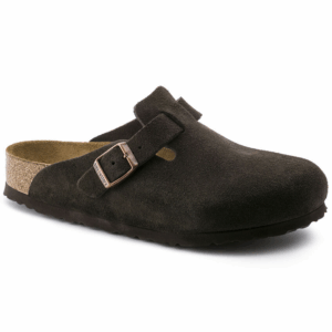 Birkenstock Boston Suede Leather Mocha