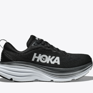HOKA Men's Bondi 8 Black/White