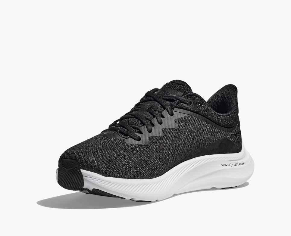 HOKA MEN SOLIMAR BLACK / WHITE - Image 2