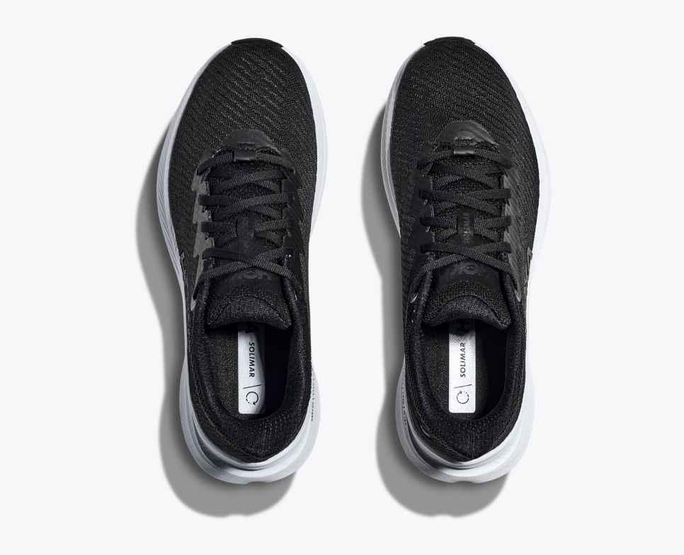 HOKA MEN SOLIMAR BLACK / WHITE - Image 5