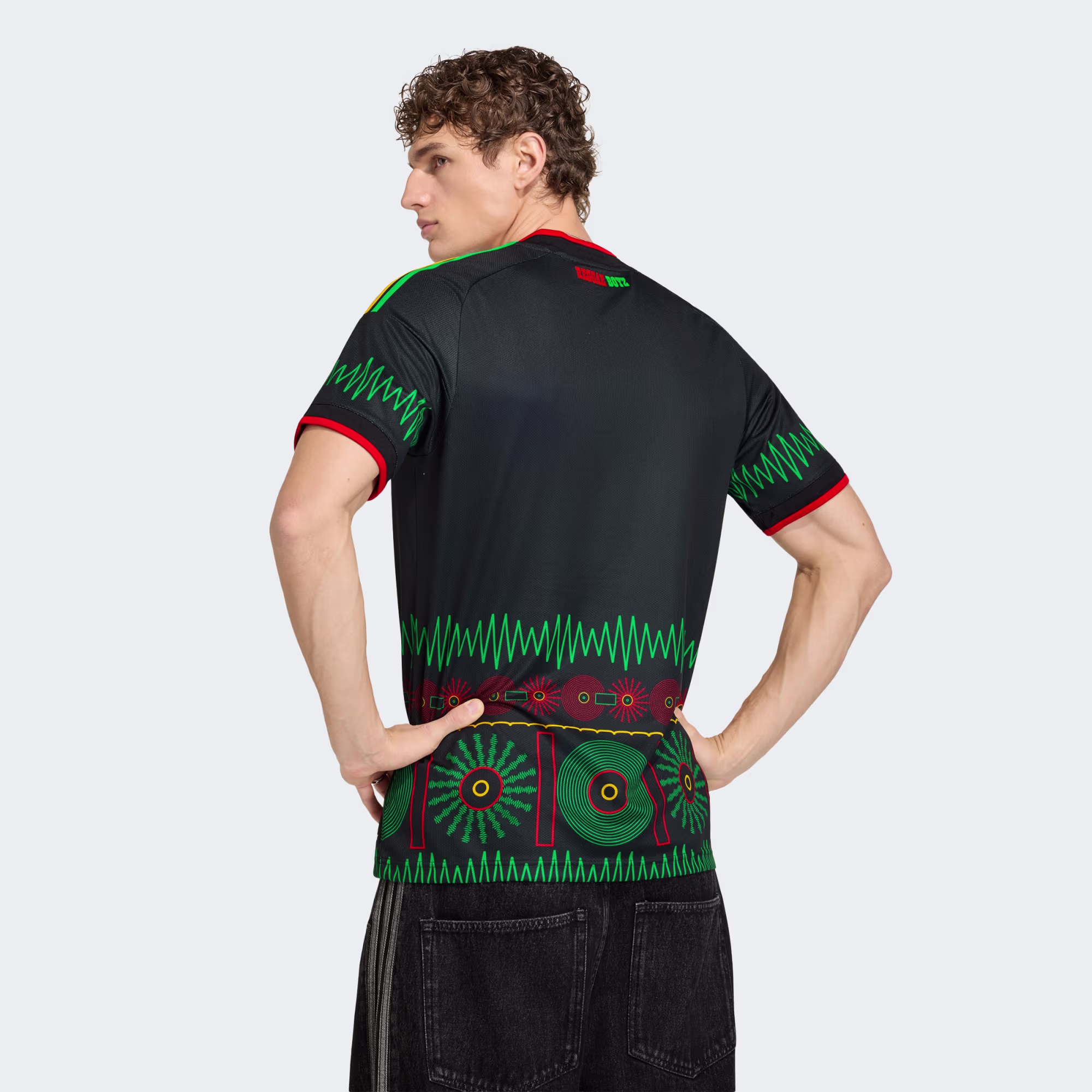 Adidas Jamaica 26 x Bob Marley Away Jersey - Black - Image 5
