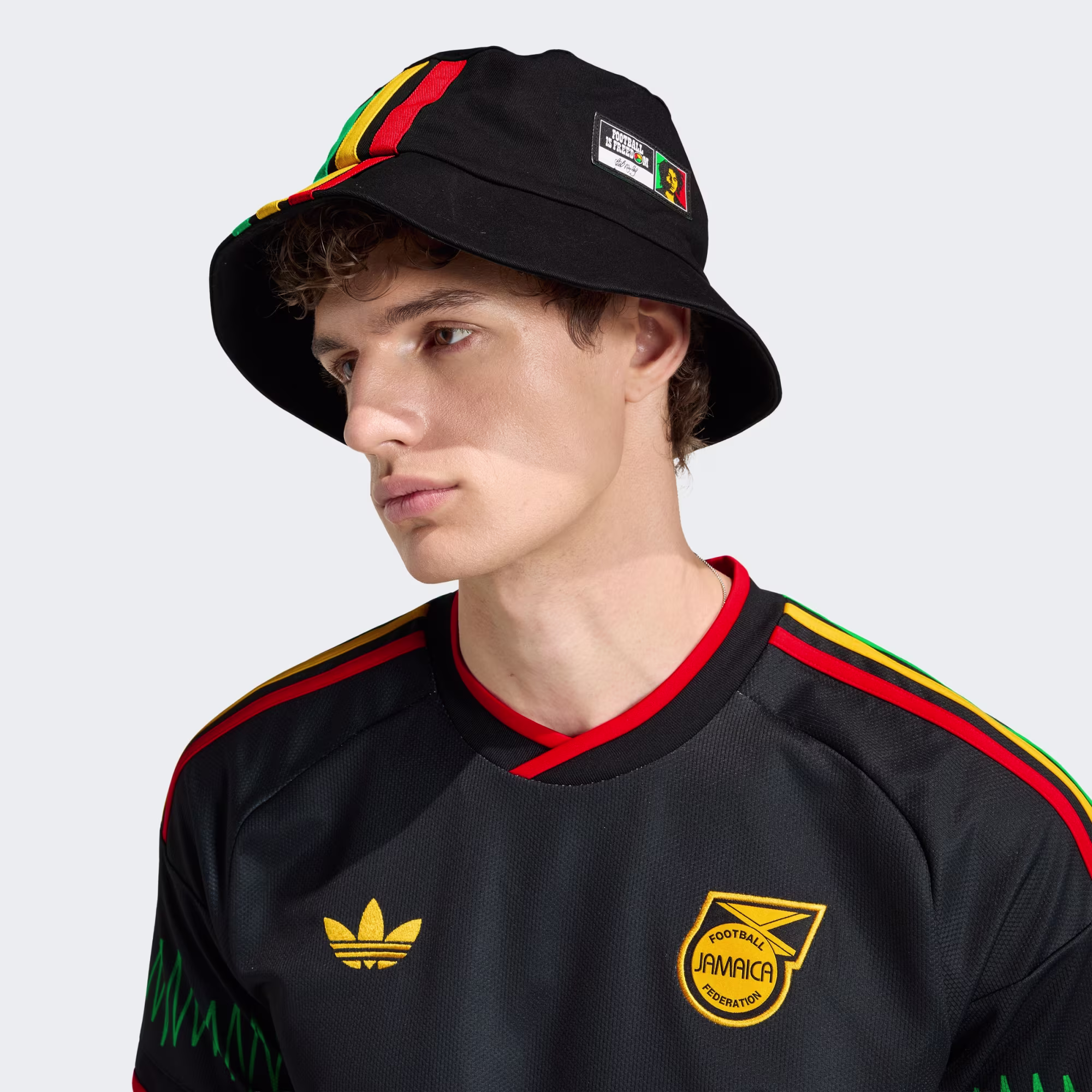 Adidas Jamaica 26 x Bob Marley Away Jersey - Black - Image 7