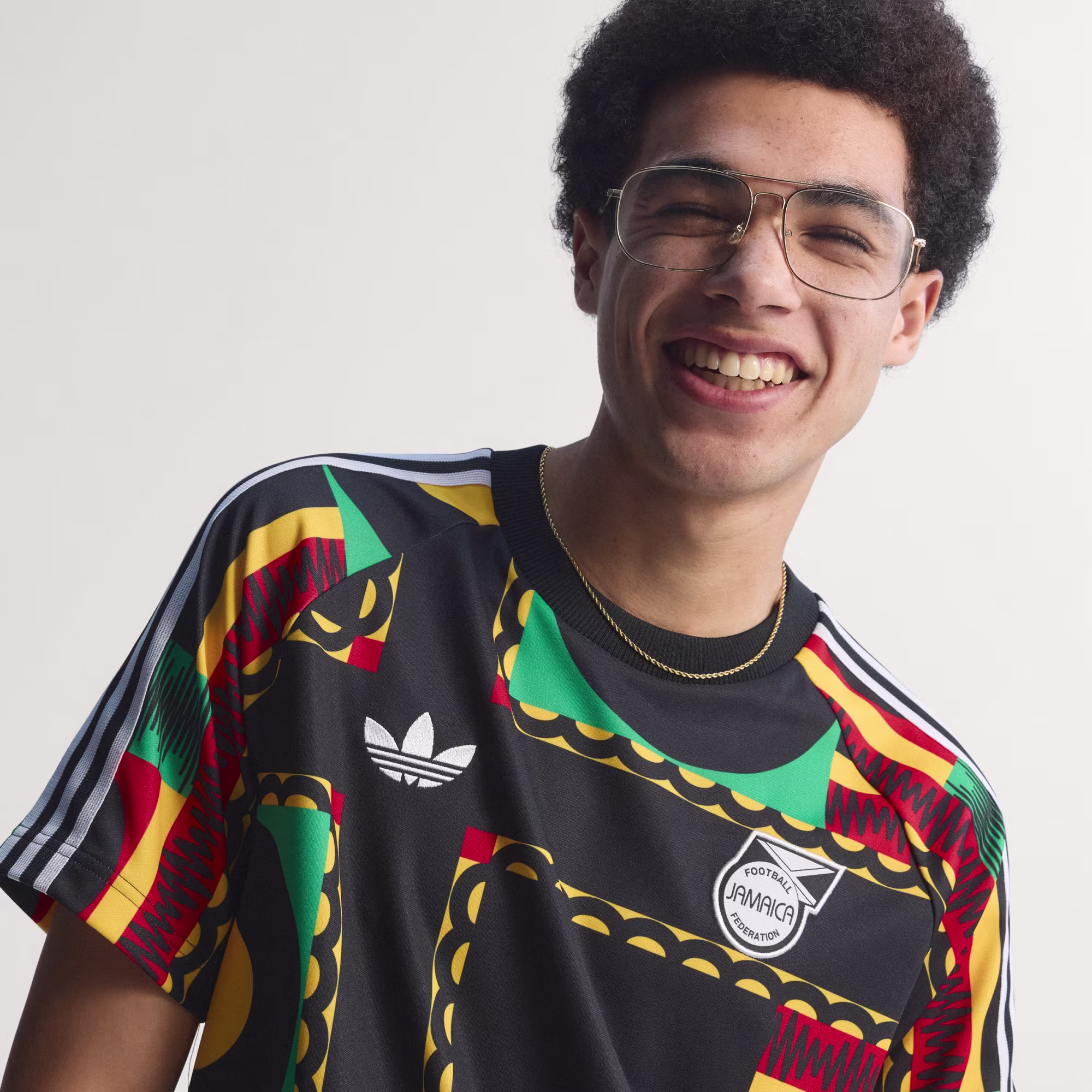 Adidas Originals Jamaica x Bob Marley Men's Graphic T-Shirt Multicolor - Image 2