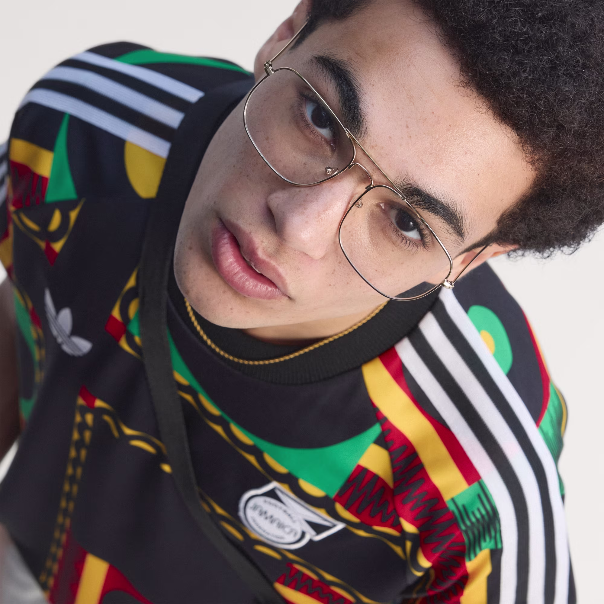 Adidas Originals Jamaica x Bob Marley Men's Graphic T-Shirt Multicolor - Image 5