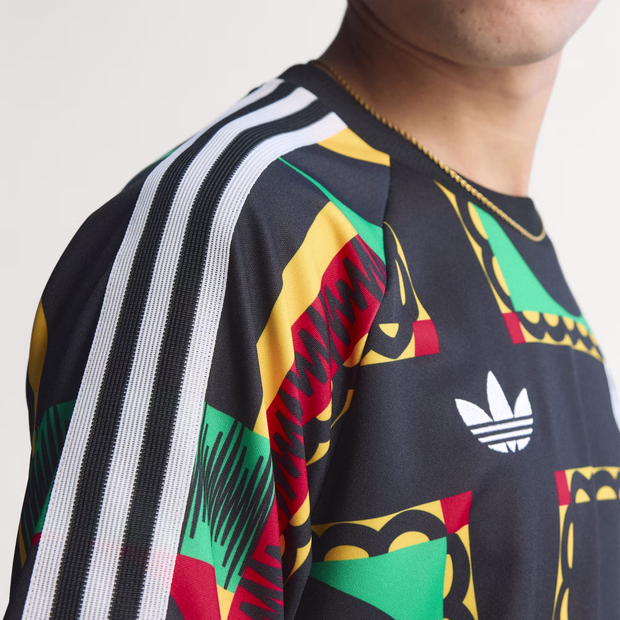 Adidas Originals Jamaica x Bob Marley Men's Graphic T-Shirt Multicolor - Image 9