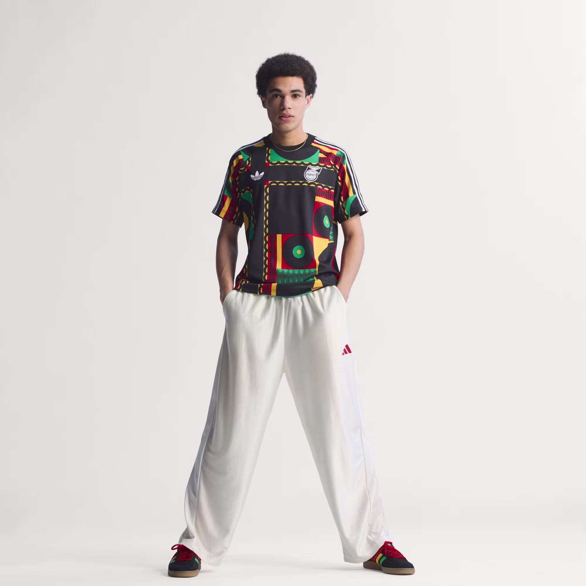 Adidas Originals Jamaica x Bob Marley Men's Graphic T-Shirt Multicolor - Image 12
