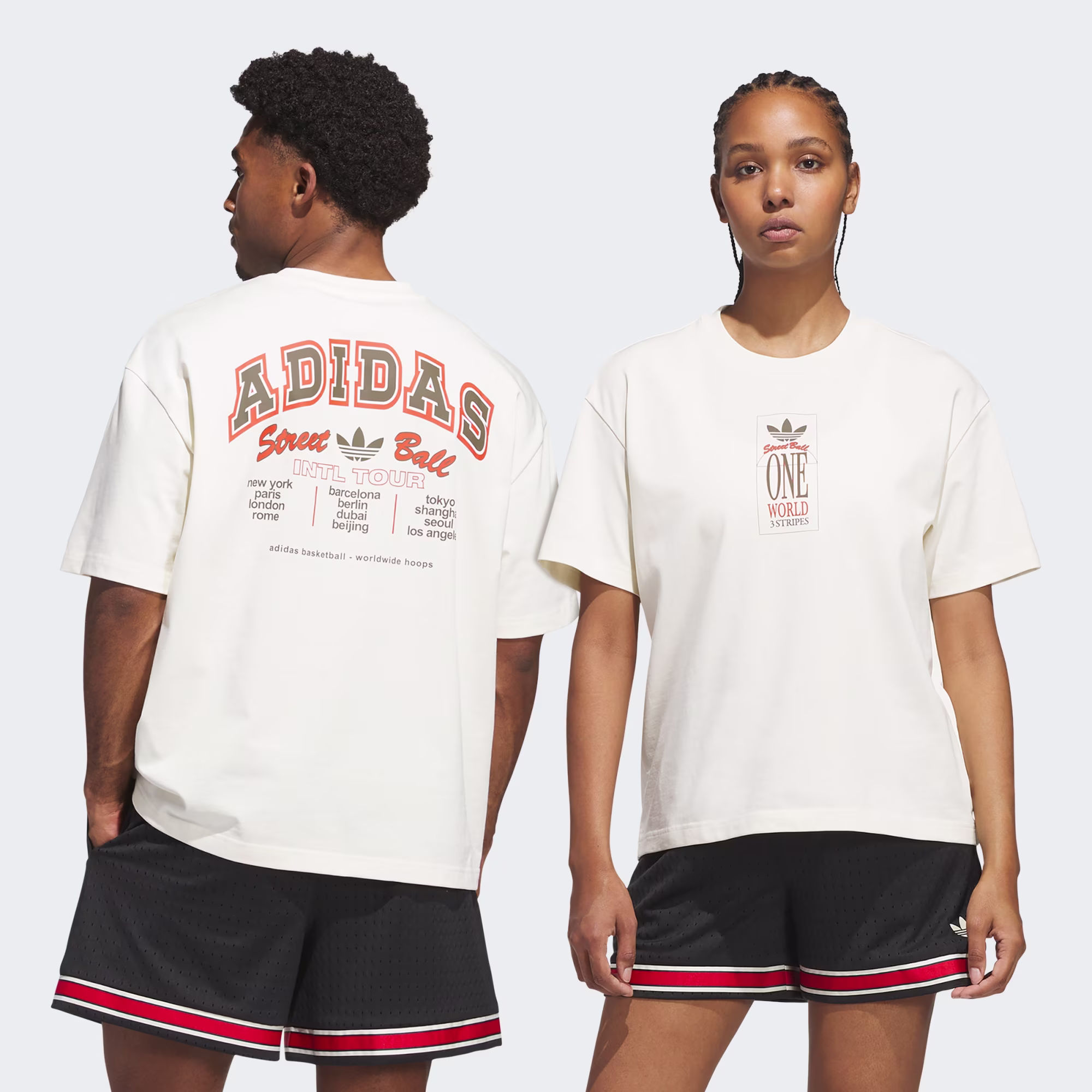 adidas WT GFX TEE CREWHT - CREWHT - Image 6